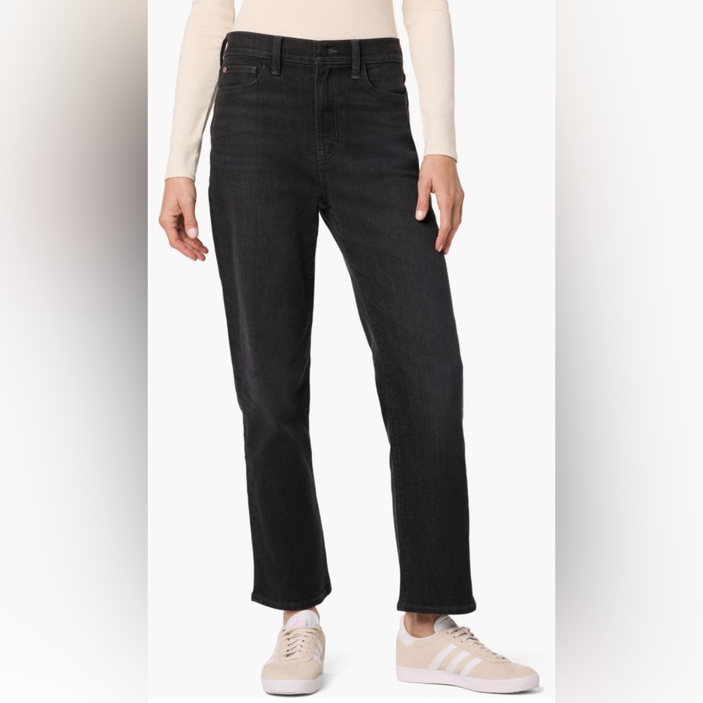 Hudson Jeans Black Straight Leg Jeans